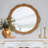 Wood Flat Wall Mirror