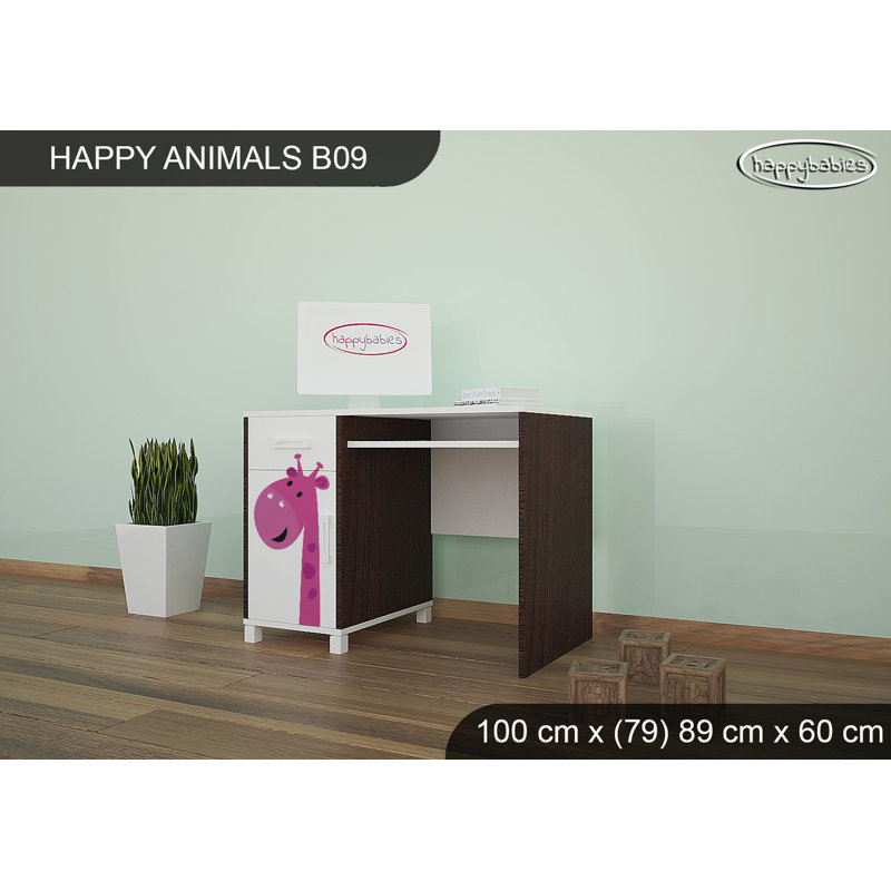 100cm Writing Desk, Chestnut