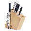 Shun Shiranami 6 Piece Knife Block Set