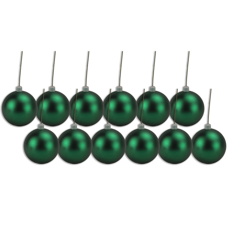Ornement boule solide, Vert