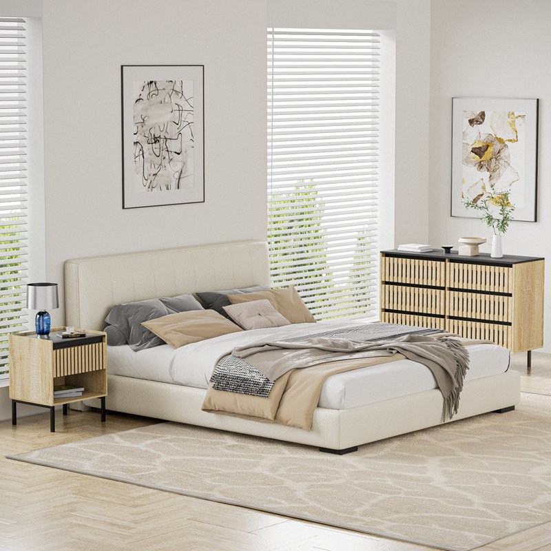 Ensemble de chambre à coucher 3 pièces