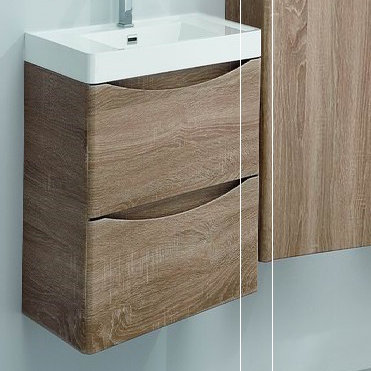 Ensemble de meuble-lavabo simple mural 24 po Firkins