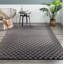 Tapis en fausse fourrure avec fleur Rid Ridley-CH07-1207365619