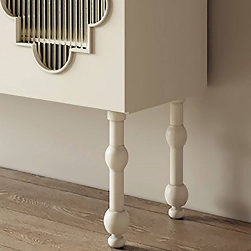 Armoire d'appoint de luxe crème crème
