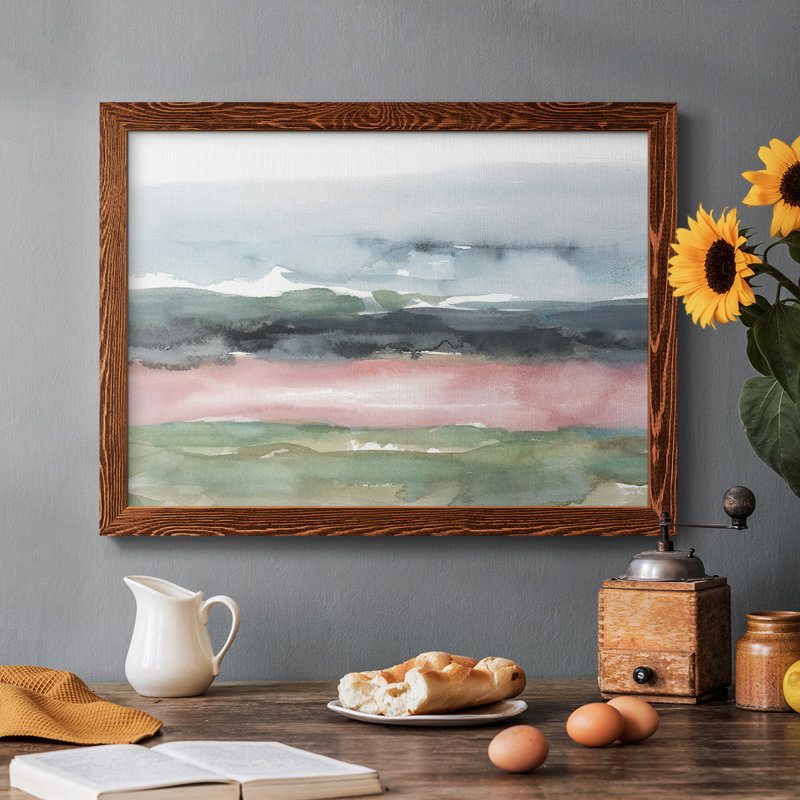 «Blush Salt Bed II», reproduction sur toile, Érable, H 28 po x l 42 po x P 1,5 po
