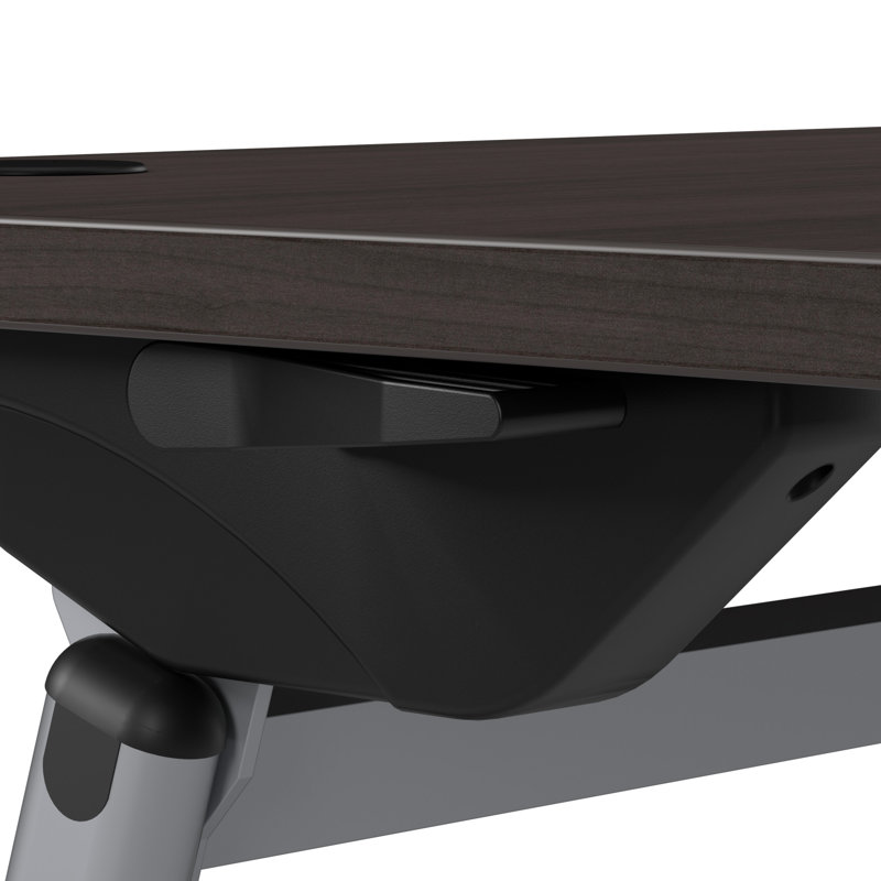 Table de formation pliante Bush Business Furniture Envision 72W avec œillets alimentés, H 30 po x L 72 po x l 23,5 po