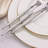 20 Pc Flatware Set with Hammered Handles-106495550