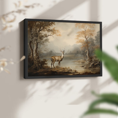 Faune, série XXIV, reproduction encadrée