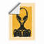 Alien Icon Retro - Framed Print-402796325-402796326