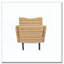 Fauteuil d'appoint rembourré Boucle-815728423