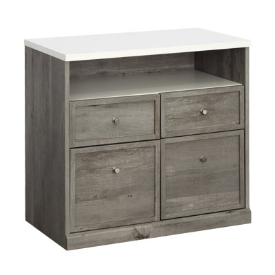 Armoire de rangement, finition brune