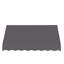 Store fixe Awntech San Francisco, 164 cm x 41 cm x 76 cm, couleur terre cuite-28213212-111709117