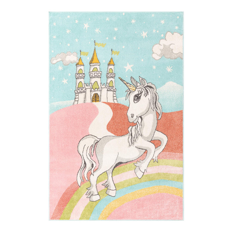 Tapis pour enfant Whimsy, Rectangle 5 pi 3 po x 8 pi