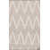 Tapis beige / ivoire en coton tissé à la main Simplicity