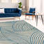Tapis beige / bleu Mawhinney-1595196031