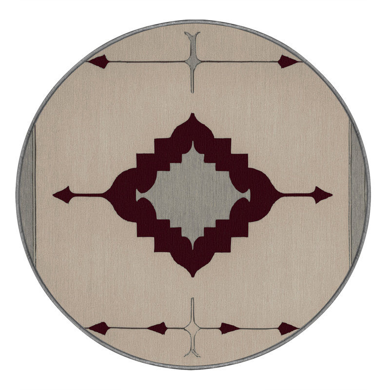 Sculpted Order Rug, Round 5'