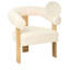 Upholstered Boucle Armchair-1828318627-1828318626
