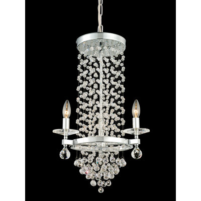 Dowling 3 - Light Wagon Wheel Chandelier