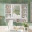 Armoire de toilette murale blanche moderne