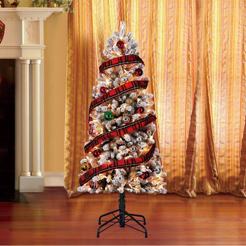 60' Lighted Spruce Christmas Tree