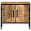 50cm W Solid Wood Bedside Table