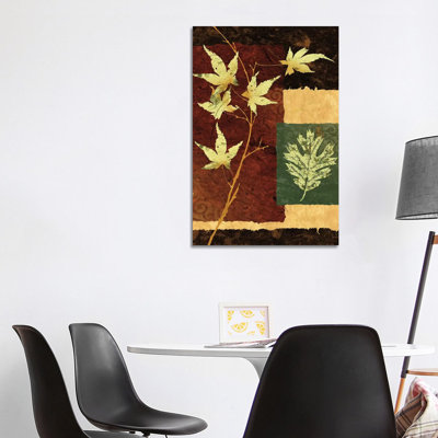 New Leaf I by Keith Mallett - 1 Piece Wrapped Canvas Wall Art