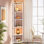 Melahat 70.86" H x 15.75" W Steel Corner Bookcase