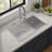 Durable Stainless Steel Single Bowl Topmount Kitchen Sink with Soundproofing and Efficient Drainage System