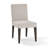Meria 19.25'' H Linen Blend Upholstered Parsons Chair