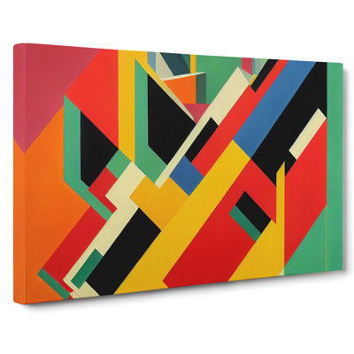 Exceptional Modern Abstract - Wrapped Canvas Print