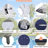 Outdoor Daybed With Cushions And Pillows, Gray Blue, Tent Shape, Adjustable Ground Feet, 700 Lbs Weight Capacity Marvelous Colorful Pillows Sun Bench - Patio Cushions, Style, Feet