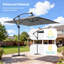 Parasol en porte-à-faux 98,25 po Duyne-139936992