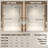Frameless Sliding Bathtub Door 44-48" x 76" with Tempered Glass and Stainless Steel Frame-120138000