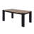 Caroyn Modern 2-Tone Solid Wood Dining Table