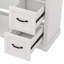 Ensemble de meuble-lavabo 36 po avec lavabo intégré, lavabo simple avec 4 tiroirs, porte à fermeture en douceur et tablette personnalisable, lavabo en céramique inclus-772241573-772241571
