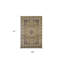 Tapis beige / ivoire en polypropylène à motif oriental tissé à la machine rectangle Hollman-903839518
