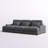 Antravian 127.5'' Corduroy Sofa-1245967079
