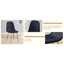 Ensemble de table de salle à manger extensible MDF au design moderne, idéal pour les réunions de famille