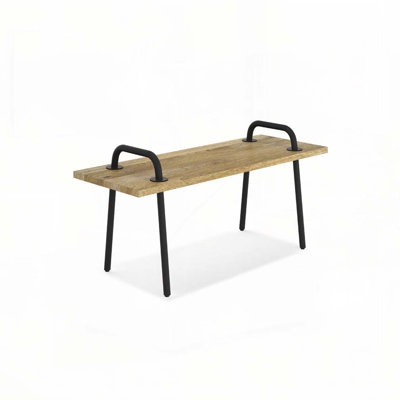 Berkeley - Small Entryway Bench - Natural