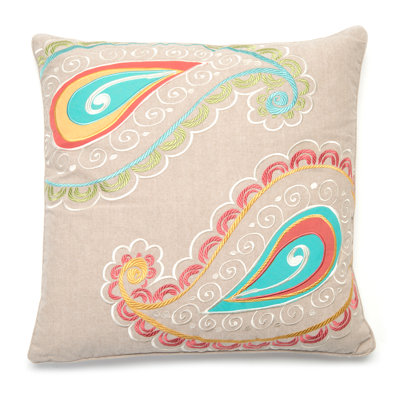 Ashbury Spring Birds Feather Pillow
