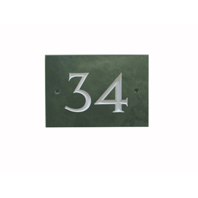 Odacia 10cm H Stone House Number