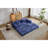 Boneless Compression Sofa,Convertible Floor Sofa Bed With Fixed-Shape Frame, Loveseats Boneless Modular Sectional Sofa,No Assembly Required,Chenille Fabric,For Living Room Bedroom-218041682