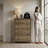Aleana 31.2" W Traditional 5-Drawer Chest of Drawers with Solid Wood Tapered Legs