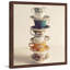 « tasse à thé stack », reproduction de photo encadrée-19672699