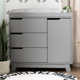 Hudson 3-Drawer Changer Dresser with Removeable Changing Tray