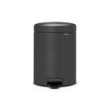 Brabantia NewIcon Step On Trash Can, 1.3 Gallon (5 Liter)