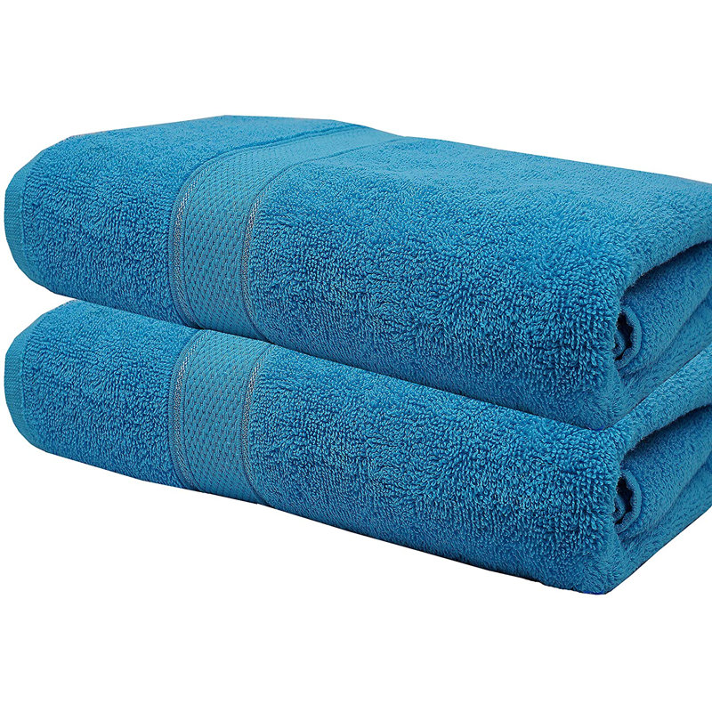 Daynna Jumbo Bath Sheet, Aqua