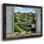 «Tuscan Red and Vineyard», reproduction d'art sur toile-96273226-96273227