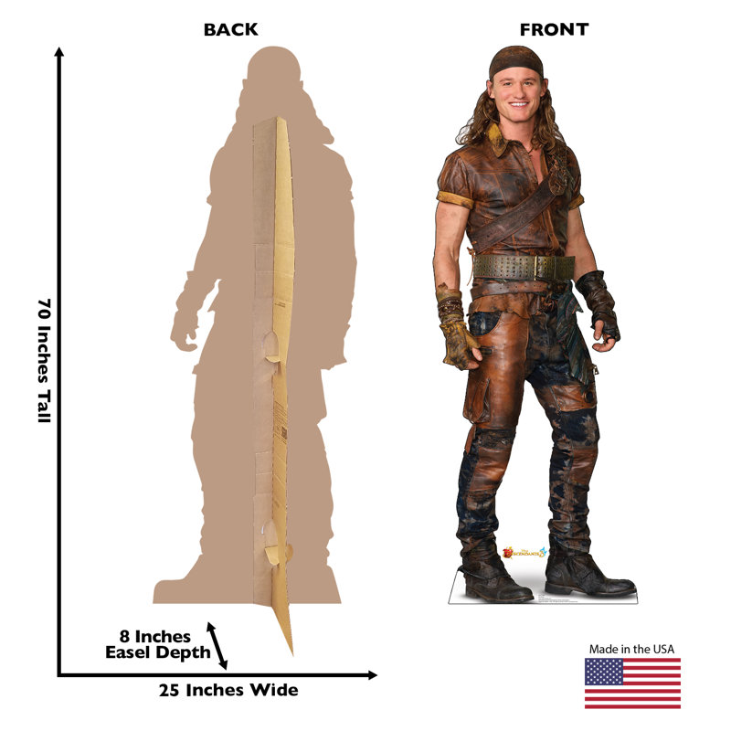 Gill 70'' Disney Descendants 3 Cardboard Standup