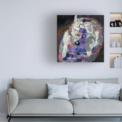 La Vierge sur toile par Gustav Klimt